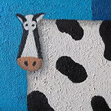Blue Moo by Dotty Earl