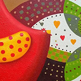 Kaleidoscope Chicks by Dotty Earl