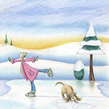 Skating by Dotty Earl