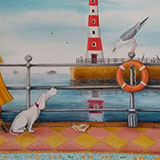 The Staring Contest by Dotty Earl